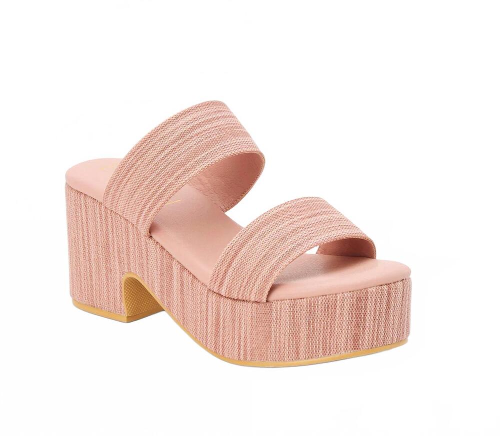NEW MATISSE women's ocean ave sandals in blush